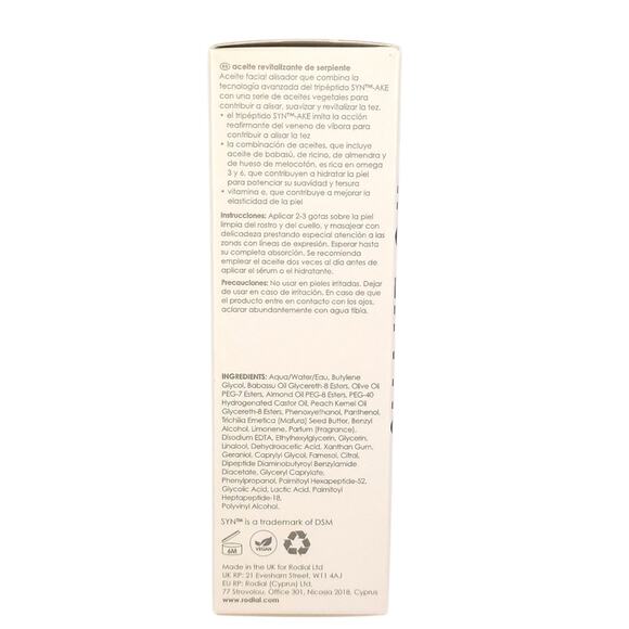 Rodial Snake Oil Drops Firming Complex Face Serum - Picture 6 of 7